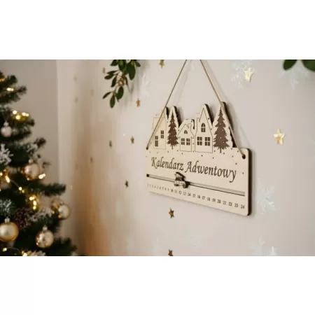 Kalendarz Adwentowy - ruchome autko